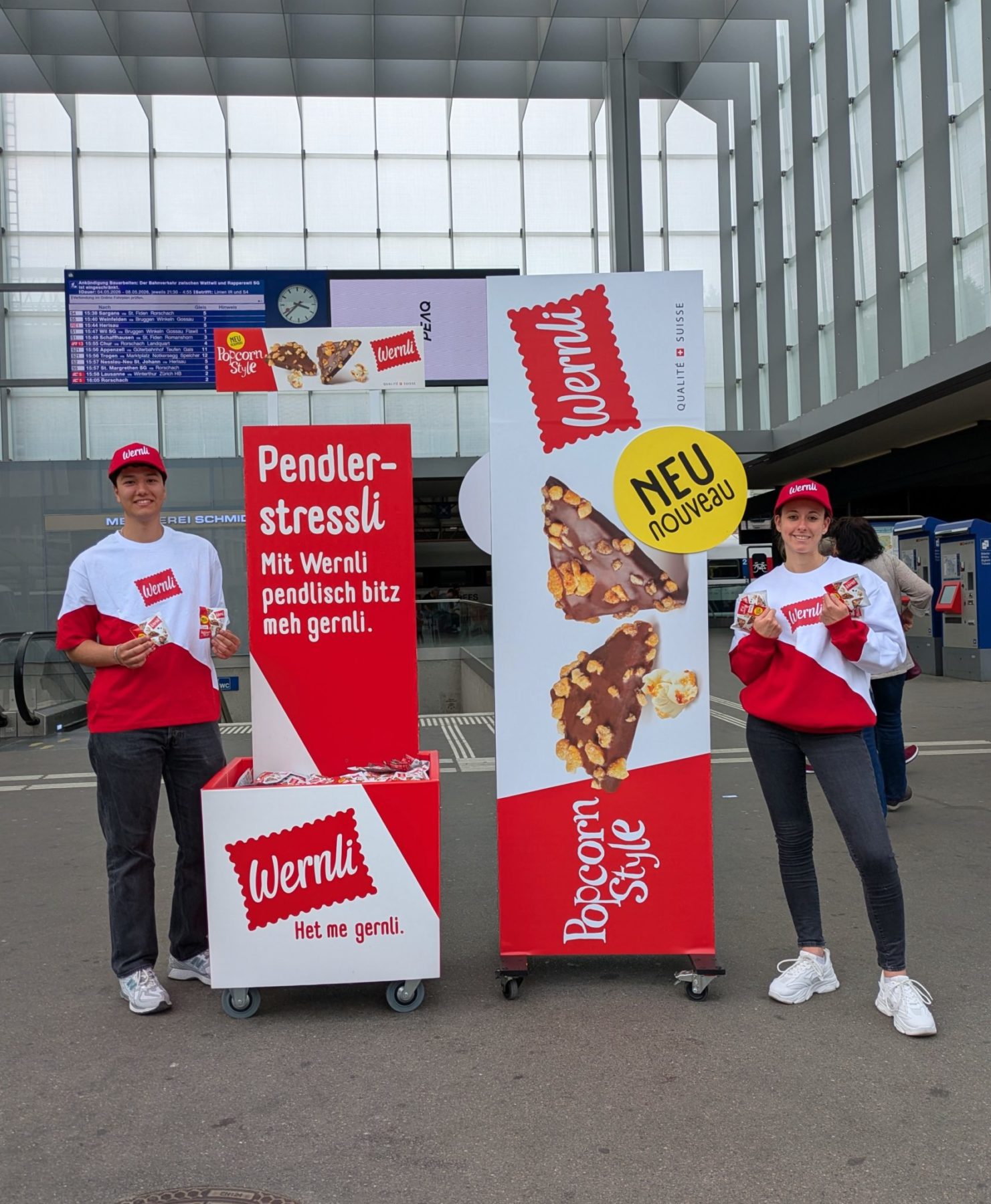 Bahnhofsamplings Popcorn Style 